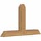 Ekena Millwork Portland Timber Gable Bracket, Western Red Cedar, 36"W x 21"H x 3 1/2"D x 3 1/2"F, 14/12 Pitch GBW036X21X0404POR00SWR - alternate 2